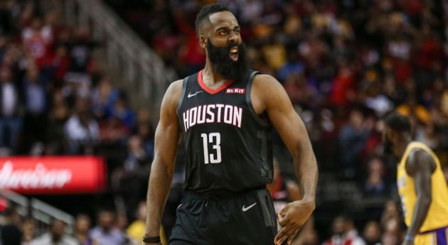 Harden'dan rekorlu 'triple double'