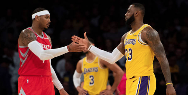 LeBron James, Carmelo Anthony'i Lakers'a getirmek istiyor