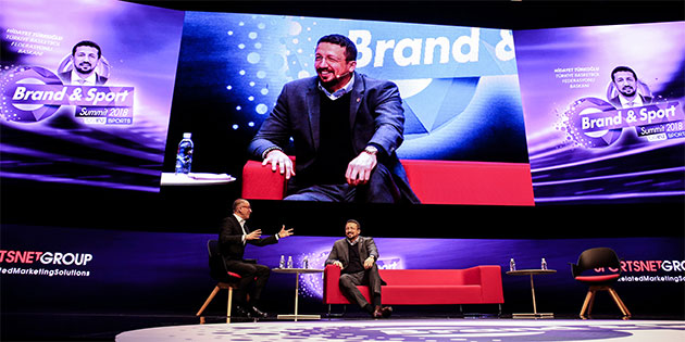 Hidayet Türkoğlu Brand & Sport Summit'e katıldı