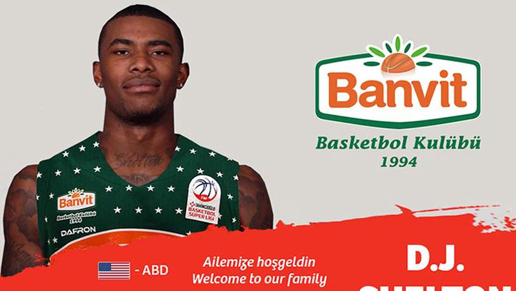 D.J.Shelton resmen Banvit'te