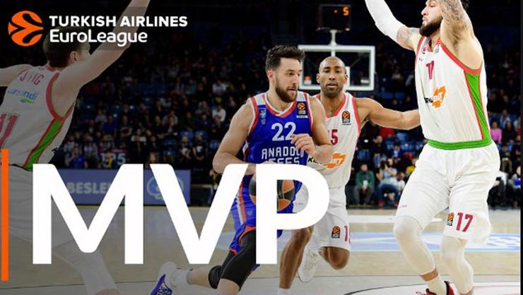 EuroLeague'de Kasım ayının MVP'si Vasilije Micic