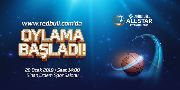 Tahincioğlu All-Star 2019 oylaması başladı