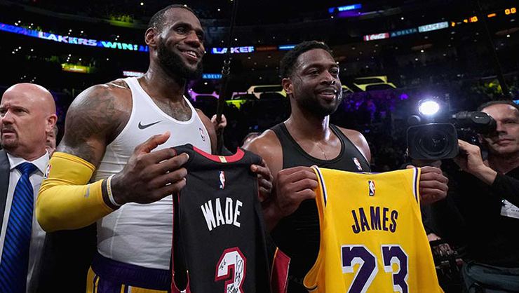 LeBron ve Wade'den son bir dans