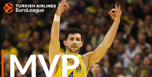 THY Euroleague'de 20. haftanın MVP'si Angelo Caloiaro