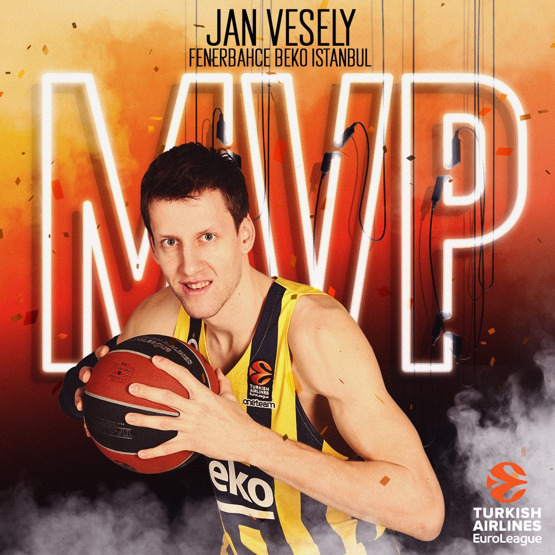 EuroLeague'de sezonun MVP'si Jan Vesely