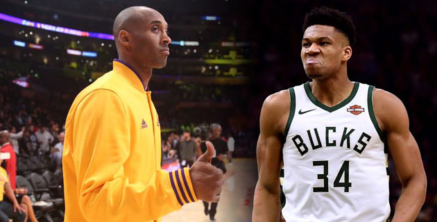 Kobe'den Giannis'e tebrik