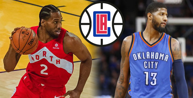 Clippers'ın yeni starları Leonard ve George