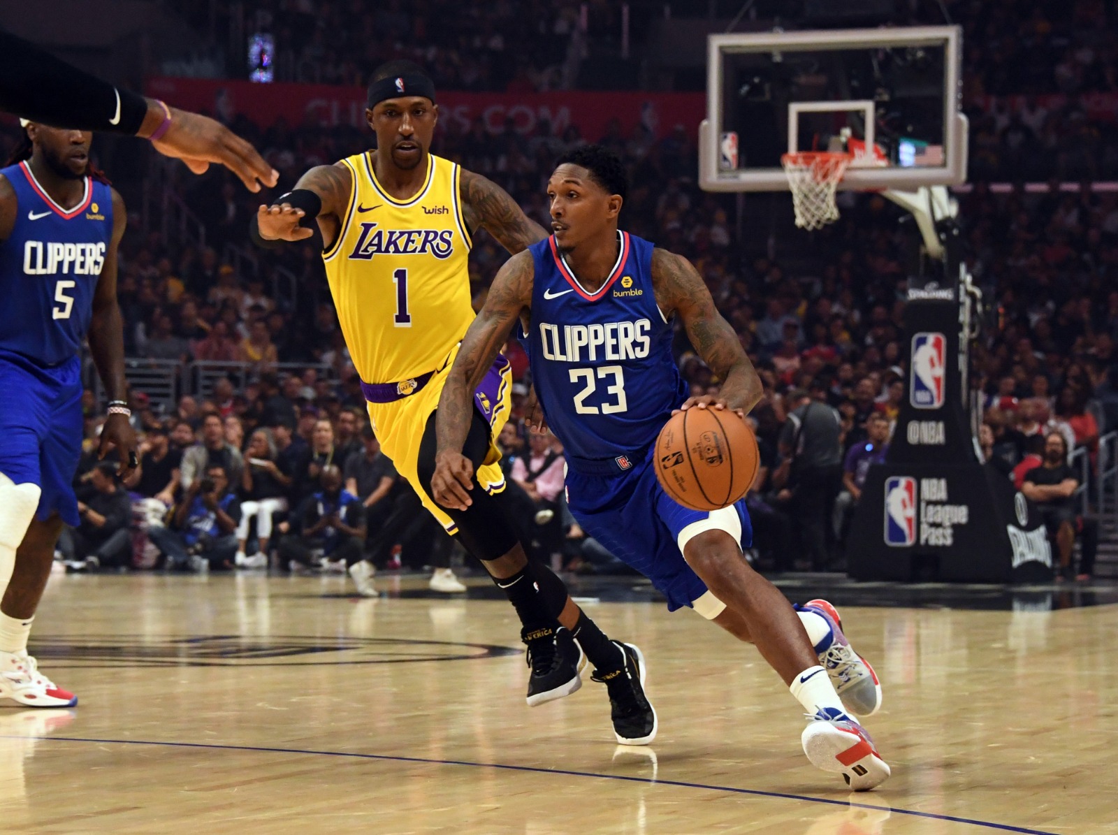 Los Angeles derbisi Clippers'ın