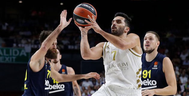 Fenerbahçe BEKO'nun müthiş mücadelesi, Madrid deplasmanında yetmedi