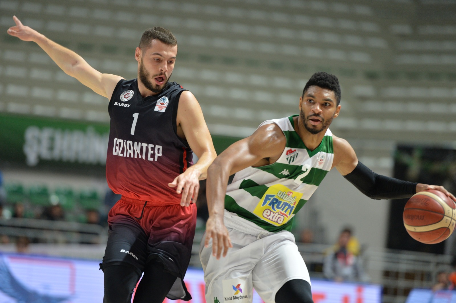 Bursa'da gülen Gaziantep Basketbol