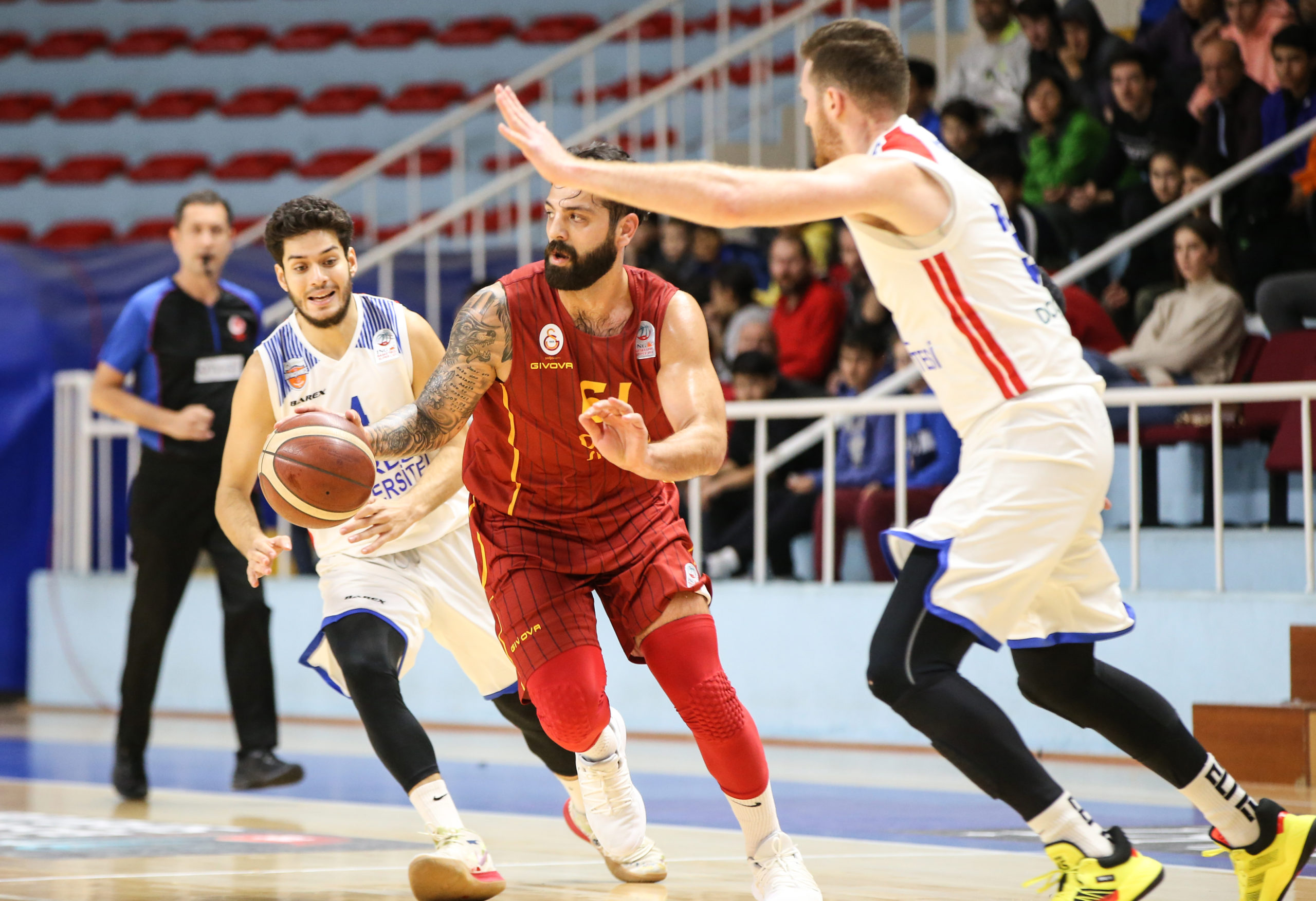 Galatasaray Doğa Sigorta deplasmanda galip